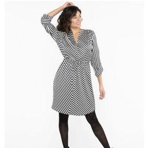 NWT Rickis Black and White striped dress